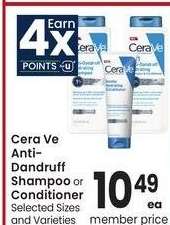 Cera Ve Anti-Dandruff Shampoo or Conditioner