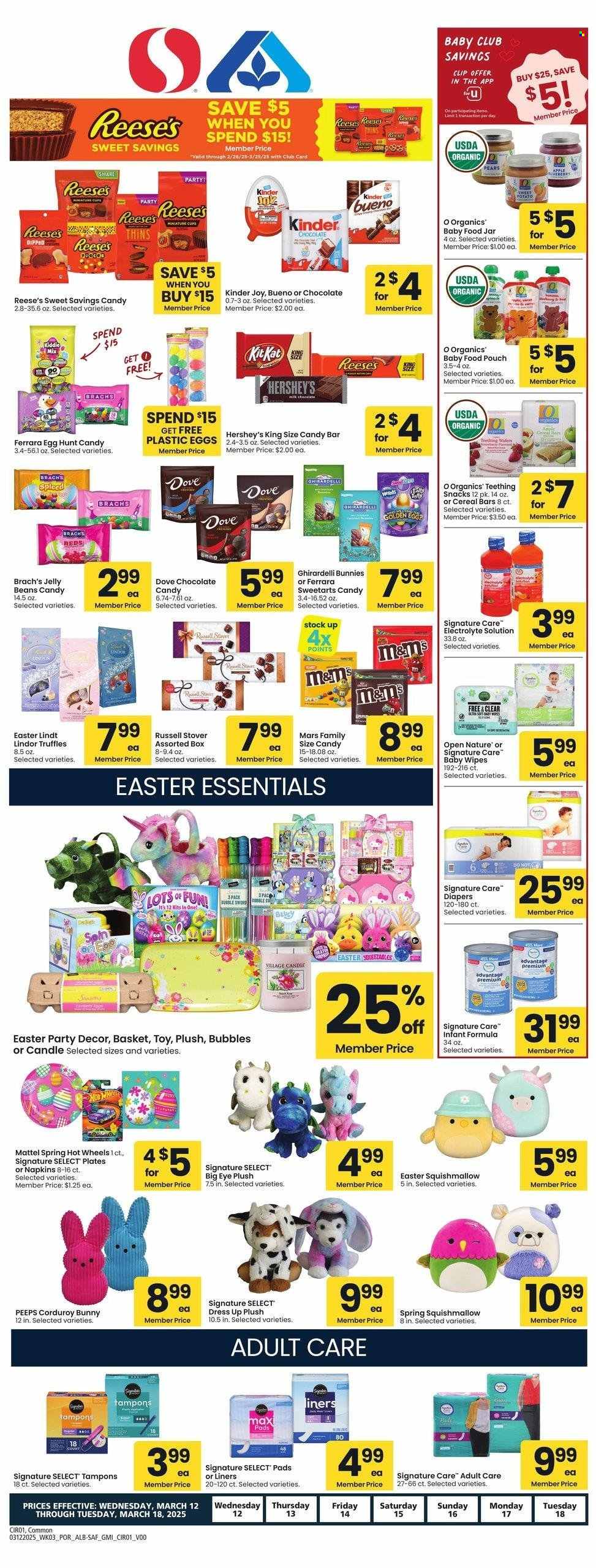 Albertsons ad - 03/12/2025 - 03/18/2025. Page 1