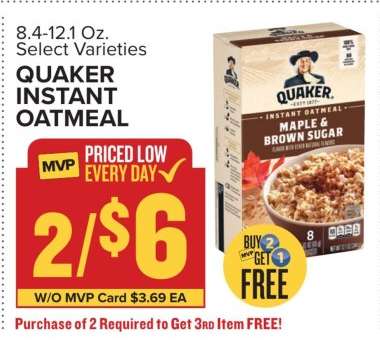 Quaker Instant Oatmeal