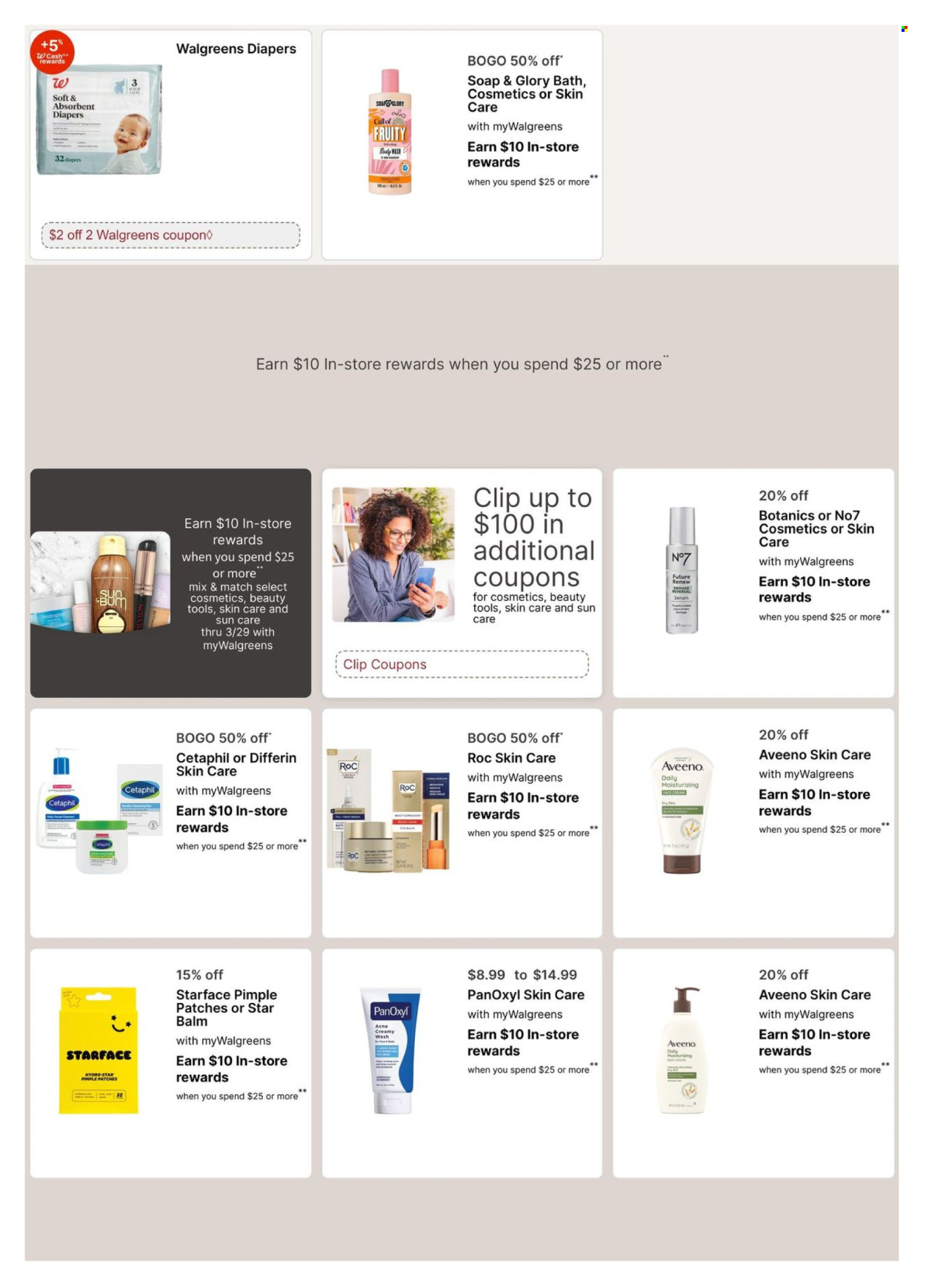 Walgreens ad - 03/16/2025 - 03/22/2025. Page 1