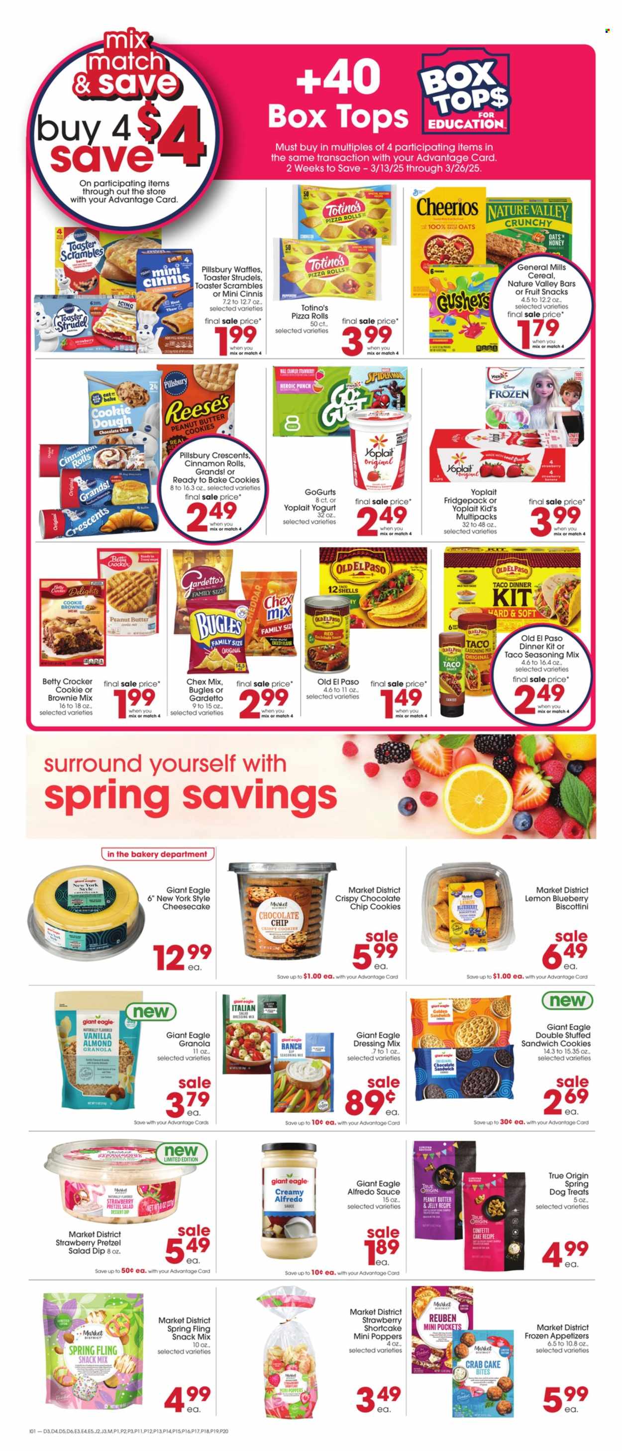 Giant Eagle ad - 03/13/2025 - 03/19/2025. Page 1