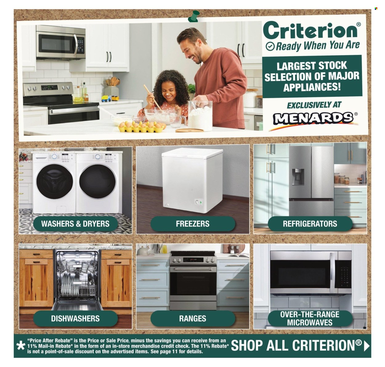 Menards ad - 03/13/2025 - 03/23/2025. Page 1