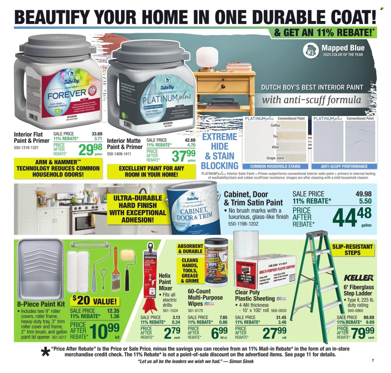 Menards ad - 03/13/2025 - 03/23/2025. Page 1