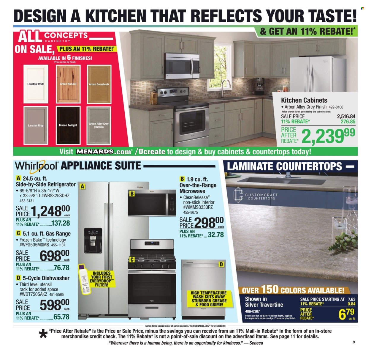 Menards ad - 03/13/2025 - 03/23/2025. Page 1