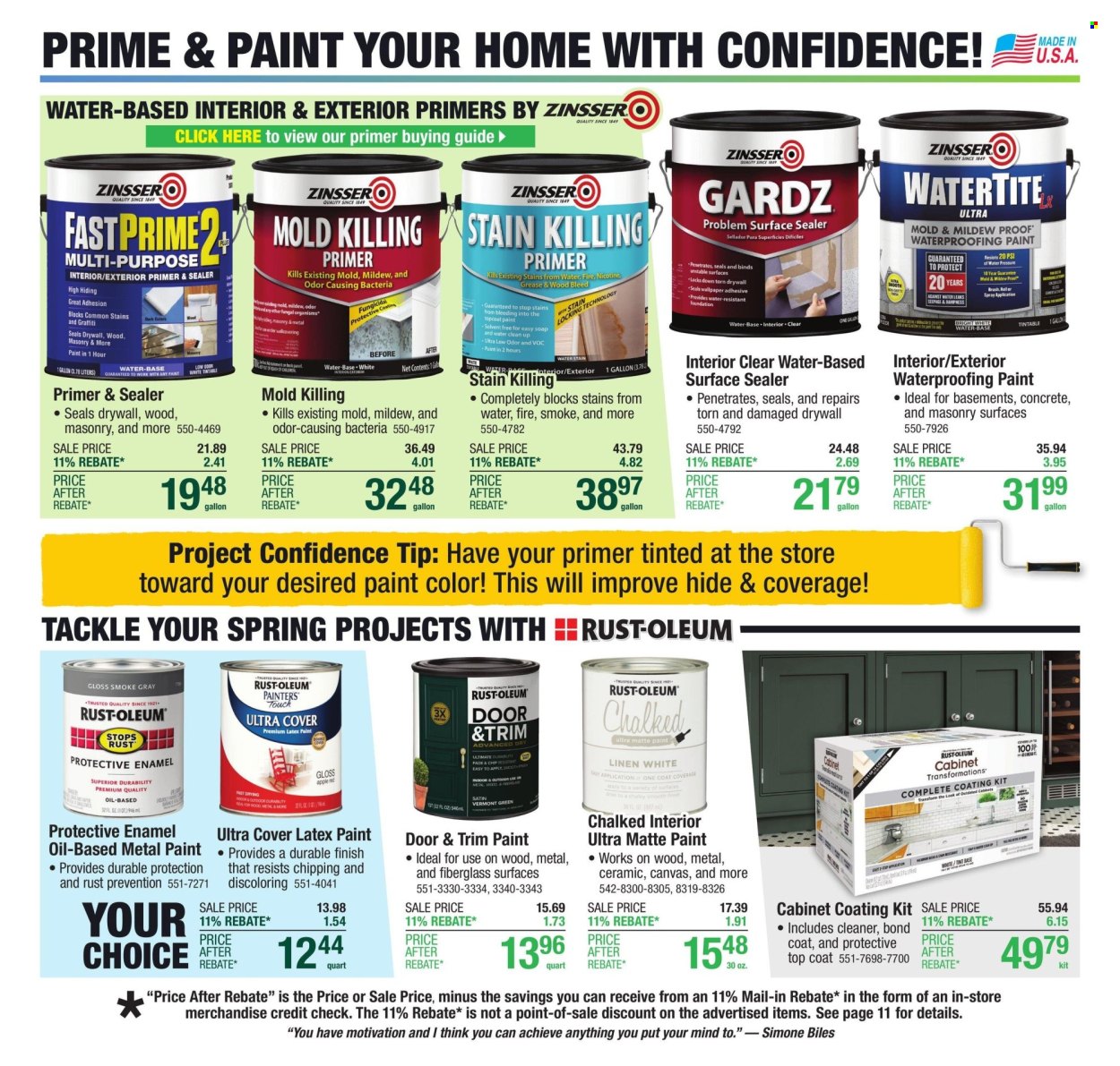 Menards ad - 03/13/2025 - 03/23/2025. Page 1