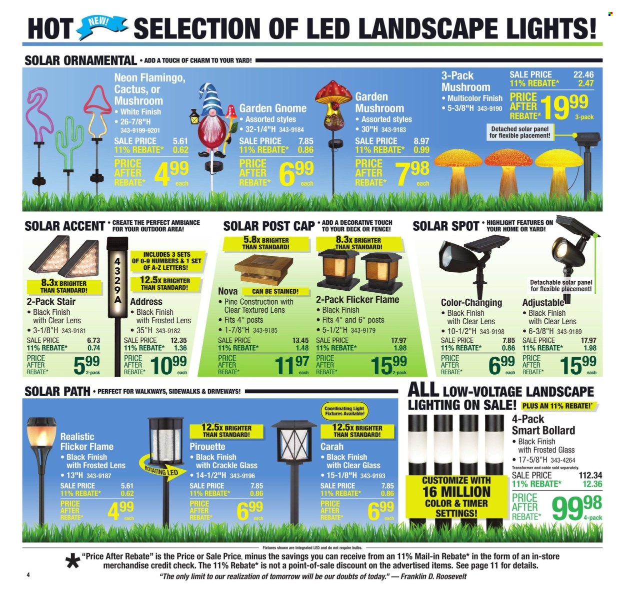 Menards ad - 03/13/2025 - 03/23/2025. Page 1