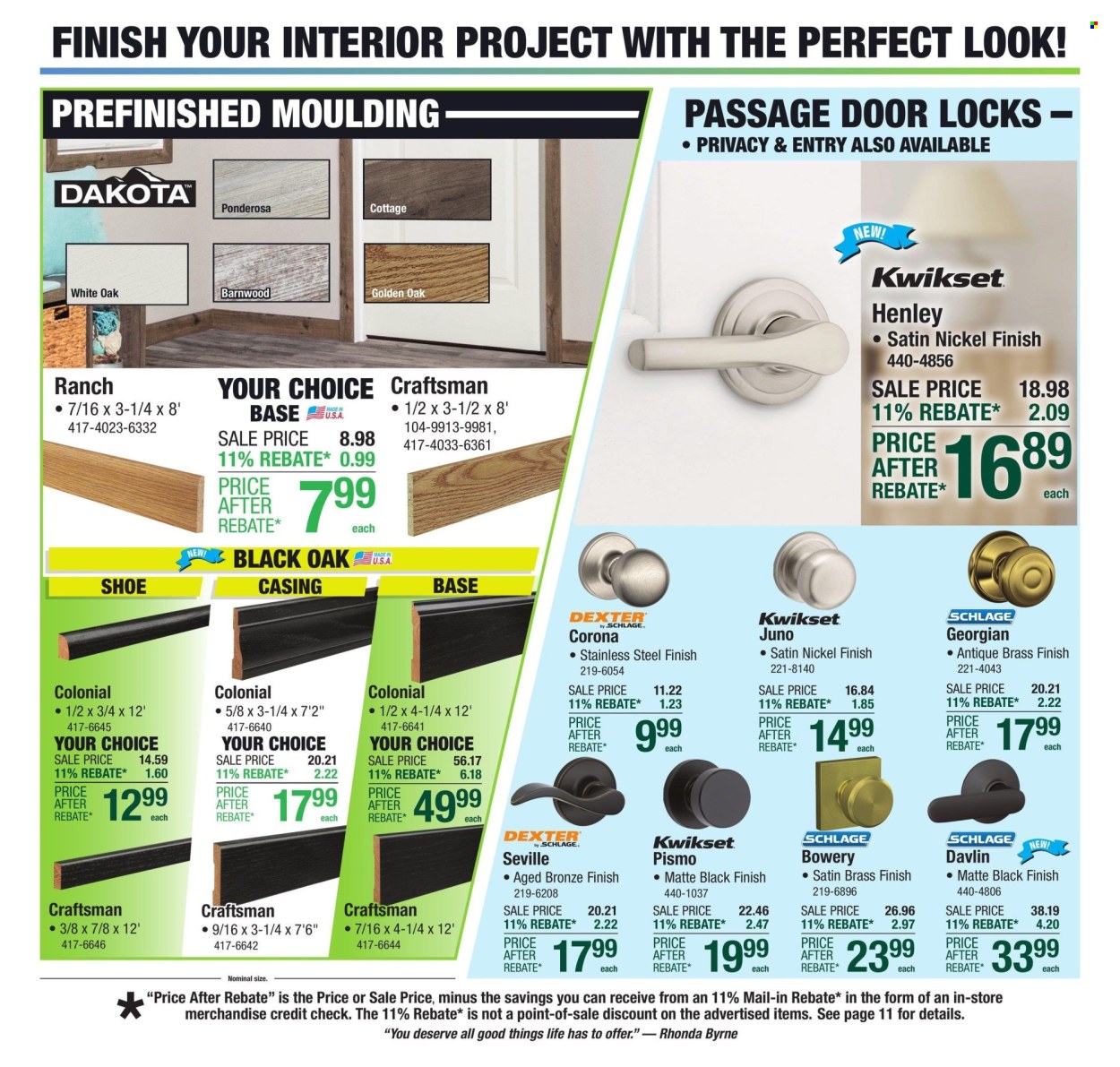 Menards ad - 03/13/2025 - 03/23/2025. Page 1