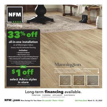 Nebraska Furniture Mart Flyer - 03/12/2025 - 03/25/2025.