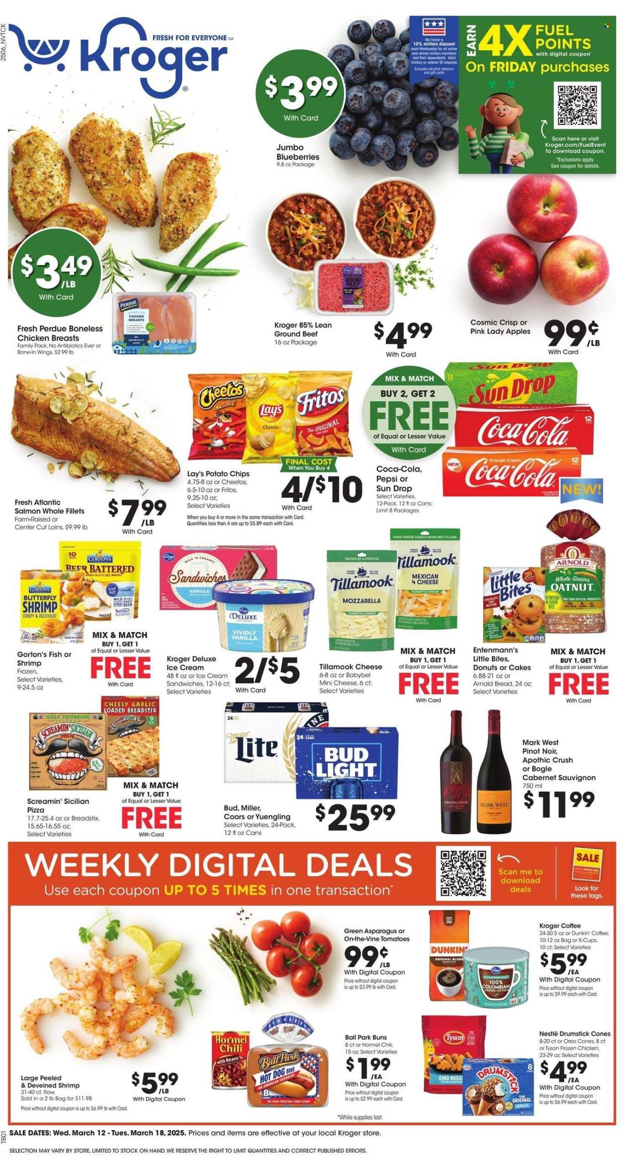 Kroger ad - 03/12/2025 - 03/18/2025. Page 1