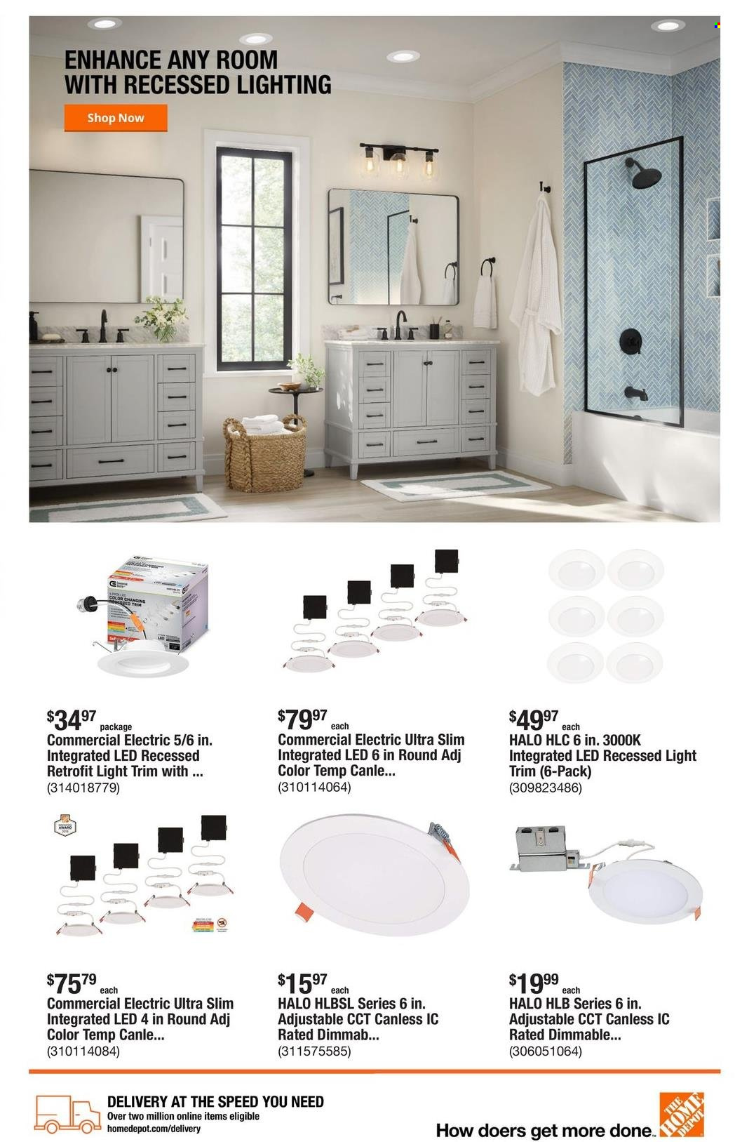 The Home Depot ad - 03/13/2025 - 03/20/2025. Page 1