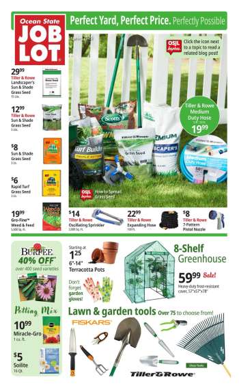 Ocean State Job Lot Flyer - 03/13/2025 - 05/21/2025.
