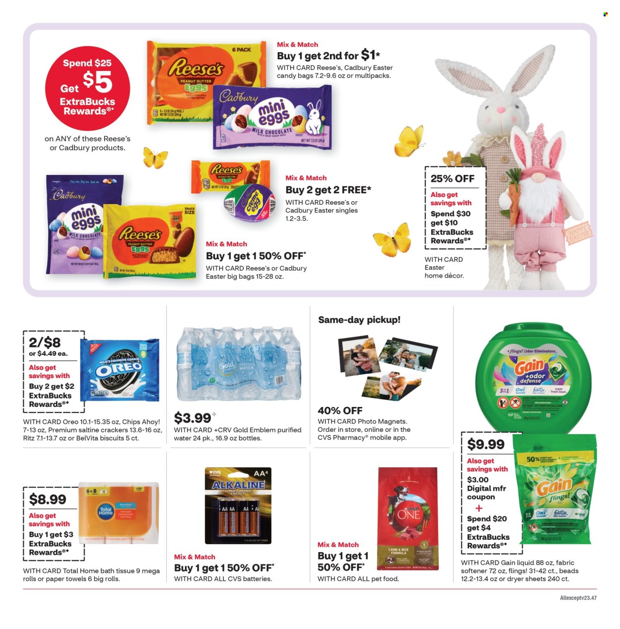 CVS Pharmacy ad - 03/16/2025 - 03/22/2025. Page 1