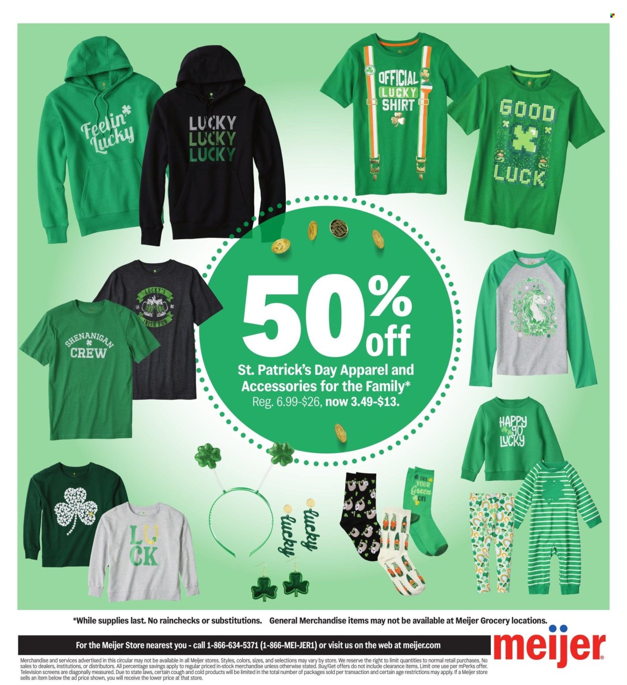 Meijer ad - 03/16/2025 - 03/17/2025. Page 1