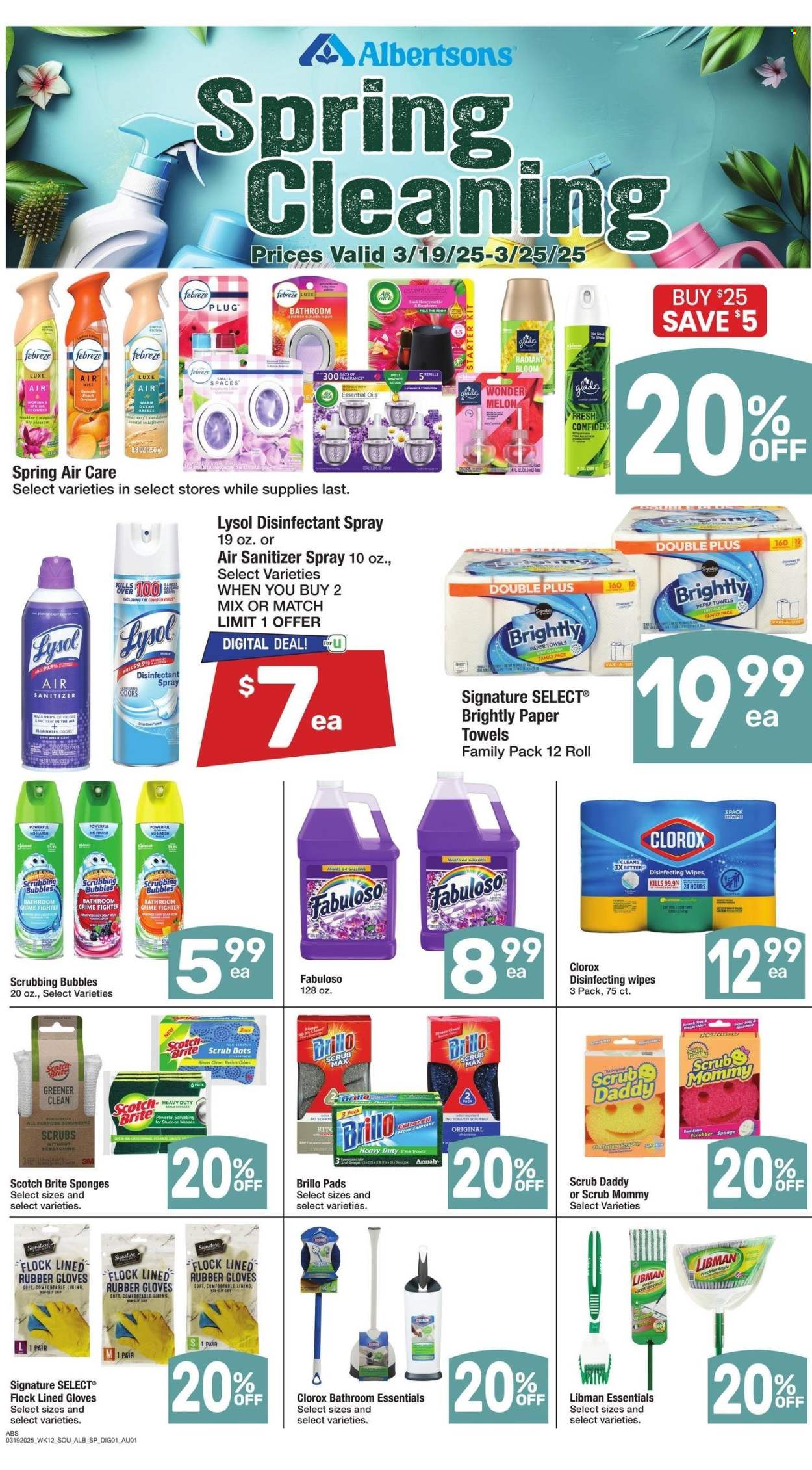 Albertsons ad - 03/19/2025 - 03/25/2025. Page 1