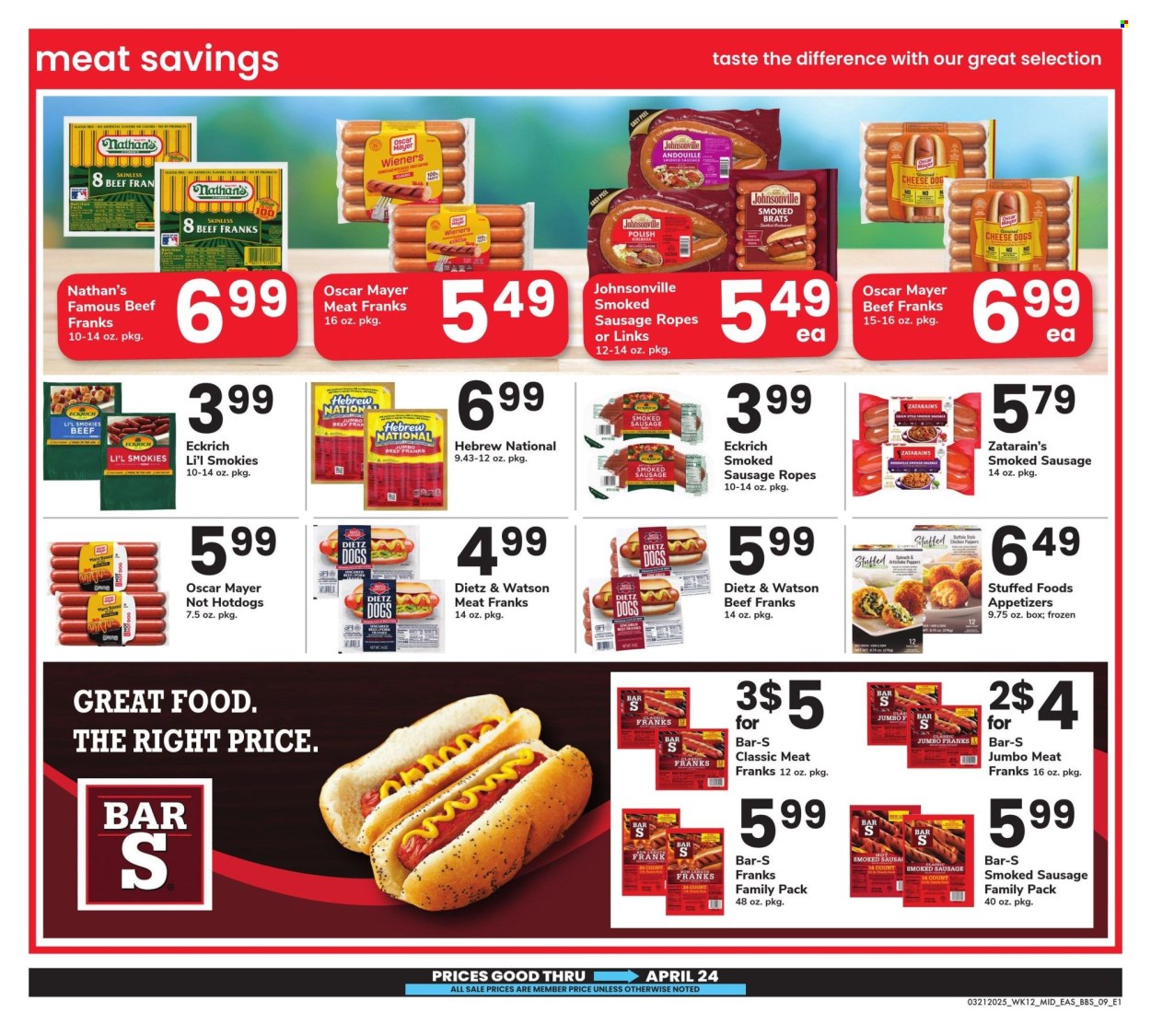 Safeway ad - 03/21/2025 - 04/24/2025. Page 1