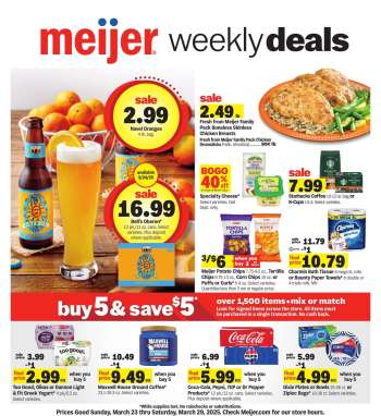 Meijer Flyer - 03/23/2025 - 03/29/2025.