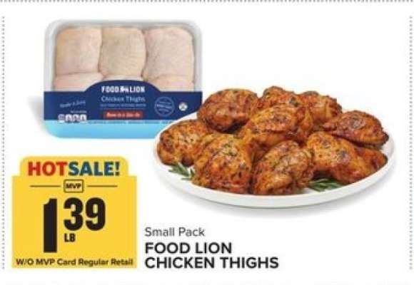 Food Lion Chicken Thighs