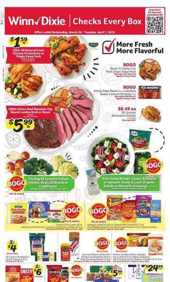 thumbnail - Winn Dixie Ad - Weekly Circular