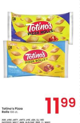 Totino's Pizza Rolls - 130 ct.