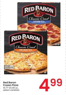 Red Baron Frozen Pizza - 15.77-23.45 oz., select varieties