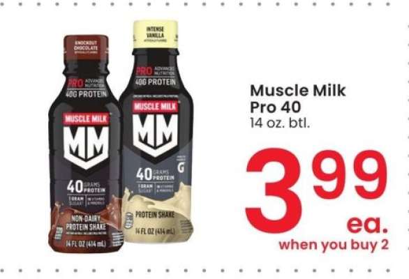 Muscle Milk Pro 40 - 14 oz. btl.