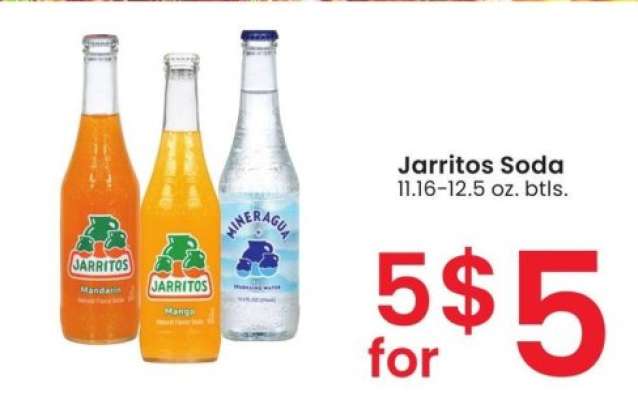 Jarritos Soda* - 11.16-12.5 oz. btls.