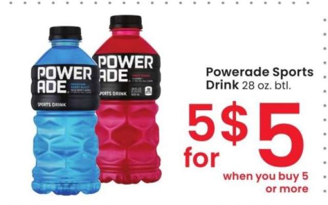 Powerade Sports Drink - 28 oz. btl.