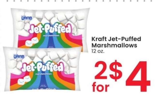 Kraft Jet-Puffed Marshmallows - 12 oz.