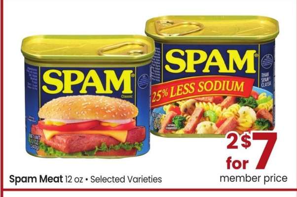 Spam Meat - 12 oz • Selected Varieties