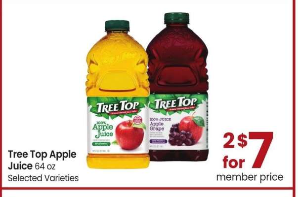 Tree Top Apple Juice - 64 oz Selected Varieties