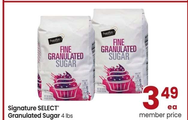 Signature SELECT® Granulated Sugar - 4 lbs
