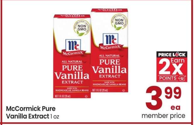 McCormick Pure Vanilla Extract - 1 oz