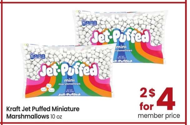 Kraft Jet Puffed Miniature Marshmallows - 10 oz