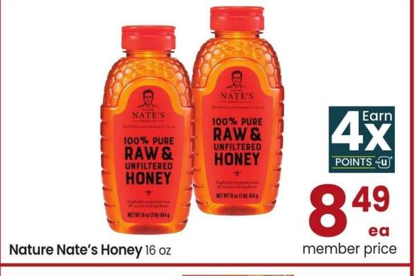 Nature Nate's Honey - 16 oz