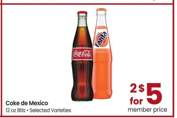 Coke de Mexico - 12 oz Btls • Selected Varieties