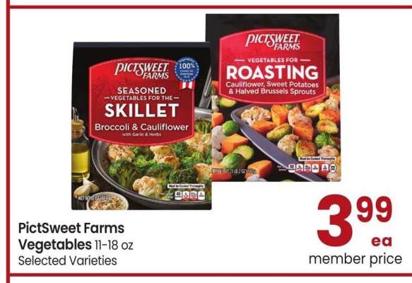 PictSweet Farms Vegetables - 11-18 oz, Selected Varieties