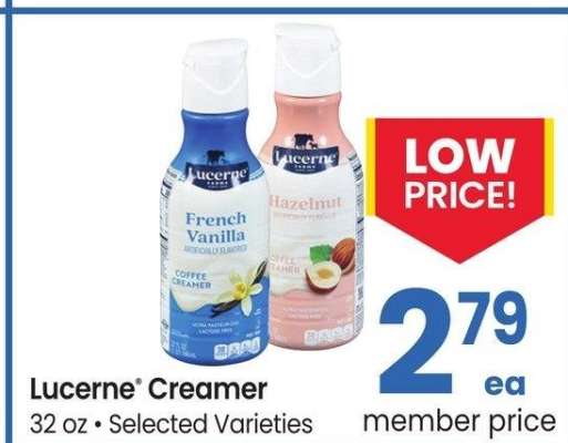 Lucerne® Creamer - 32 oz., Selected Varieties