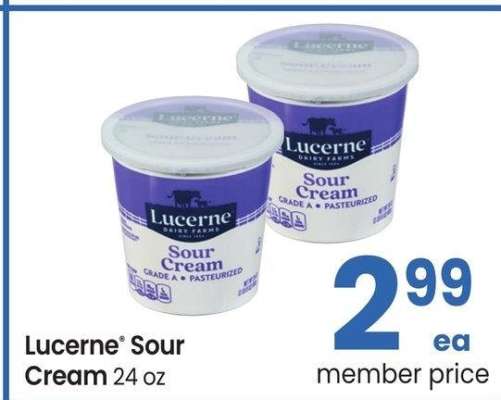 Lucerne® Sour Cream - 24 oz
