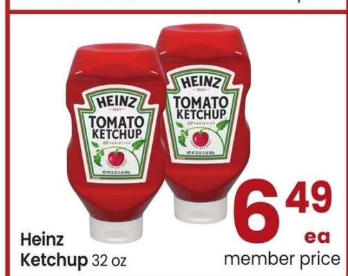 Heinz Ketchup - 32 oz