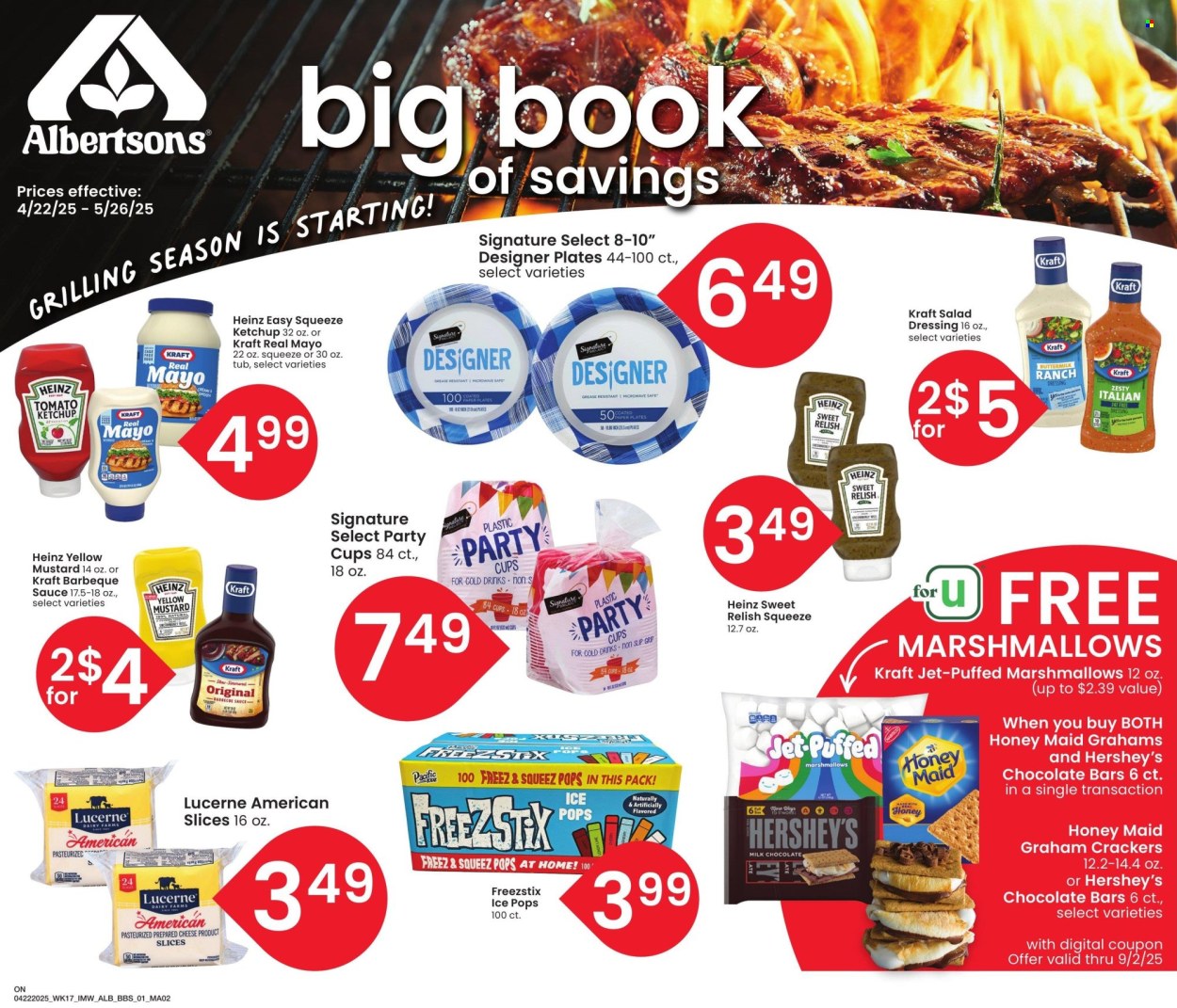 Albertsons ad - 04/22/2025 - 05/26/2025. Page 1