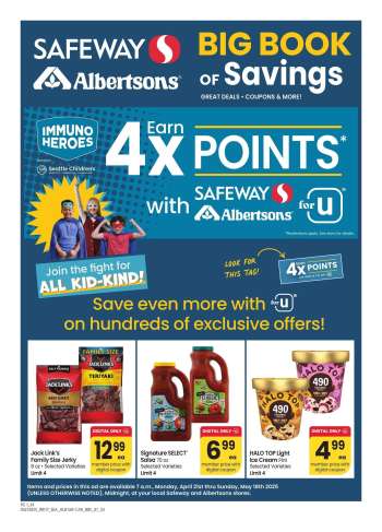 Albertsons Flyer - 04/21/2025 - 05/18/2025.