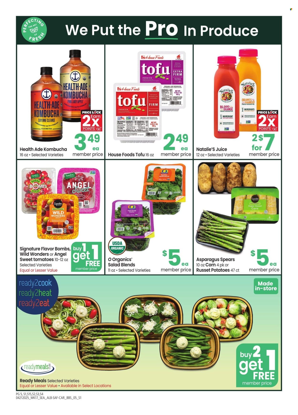Albertsons ad - 04/21/2025 - 05/18/2025. Page 1