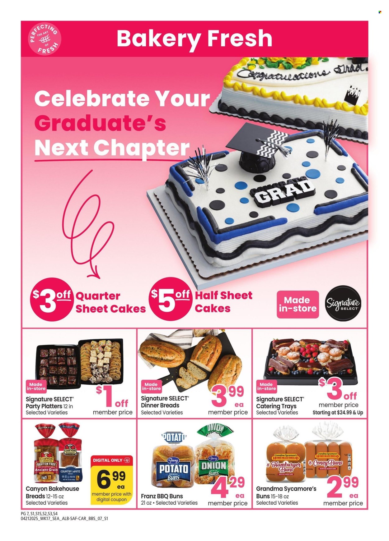 Albertsons ad - 04/21/2025 - 05/18/2025. Page 1