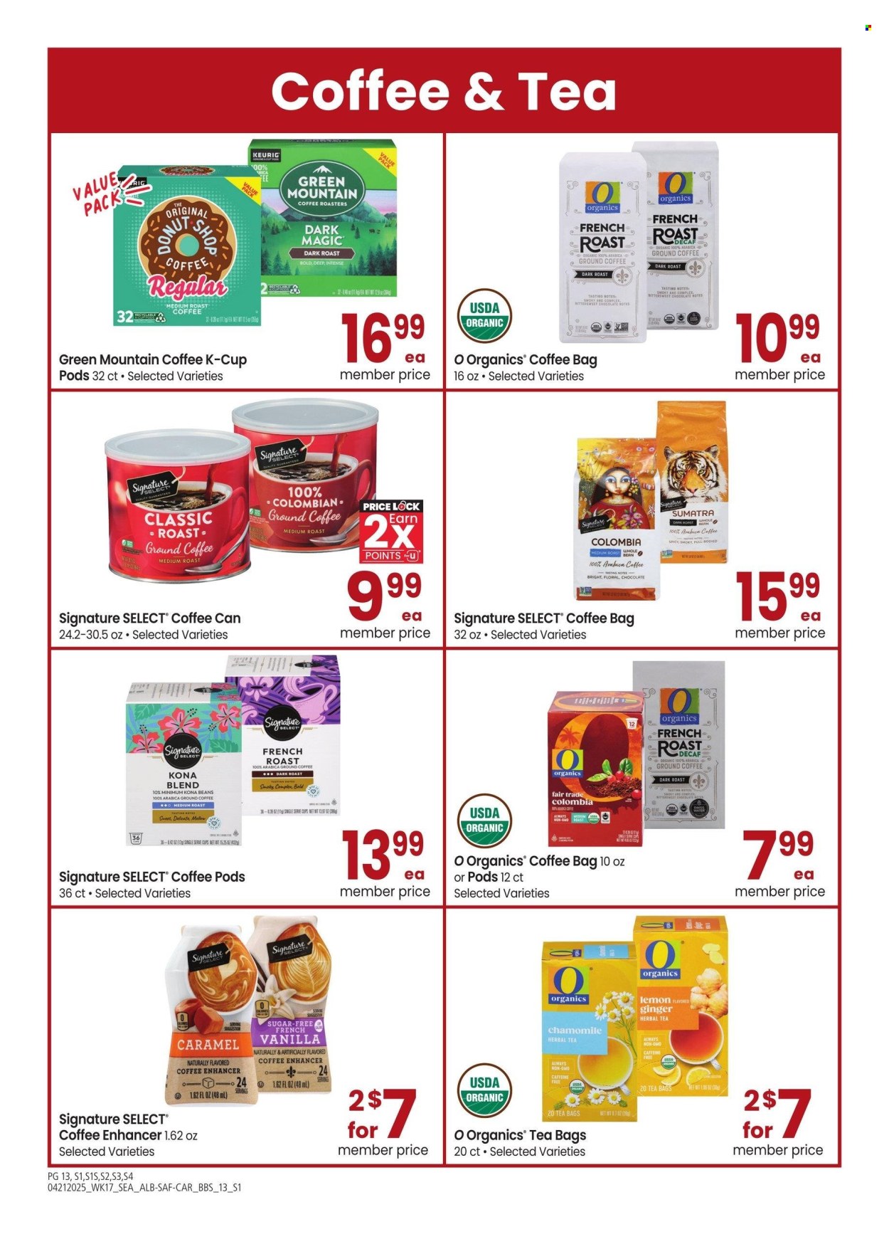 Albertsons ad - 04/21/2025 - 05/18/2025. Page 1