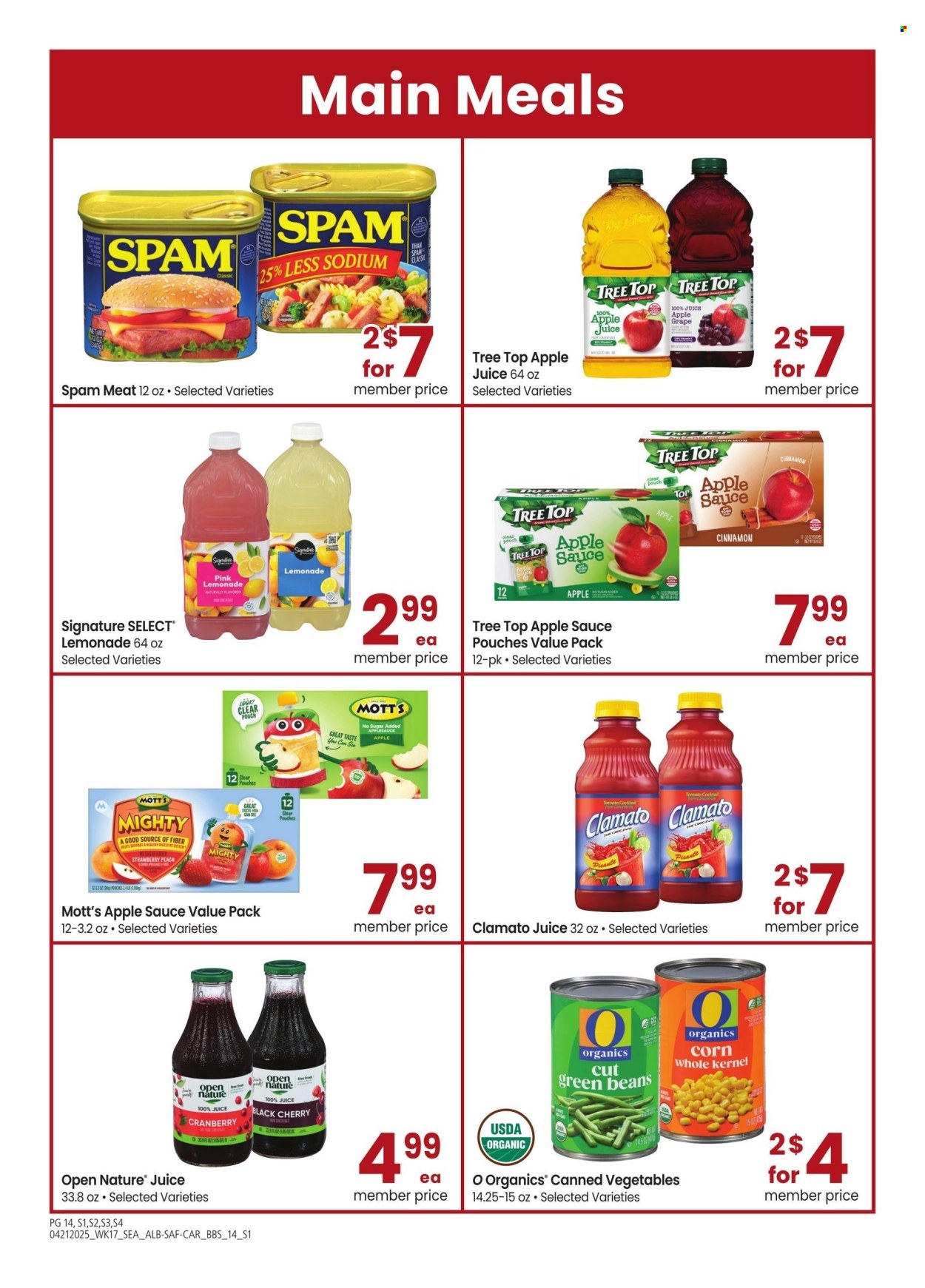 Albertsons ad - 04/21/2025 - 05/18/2025. Page 1