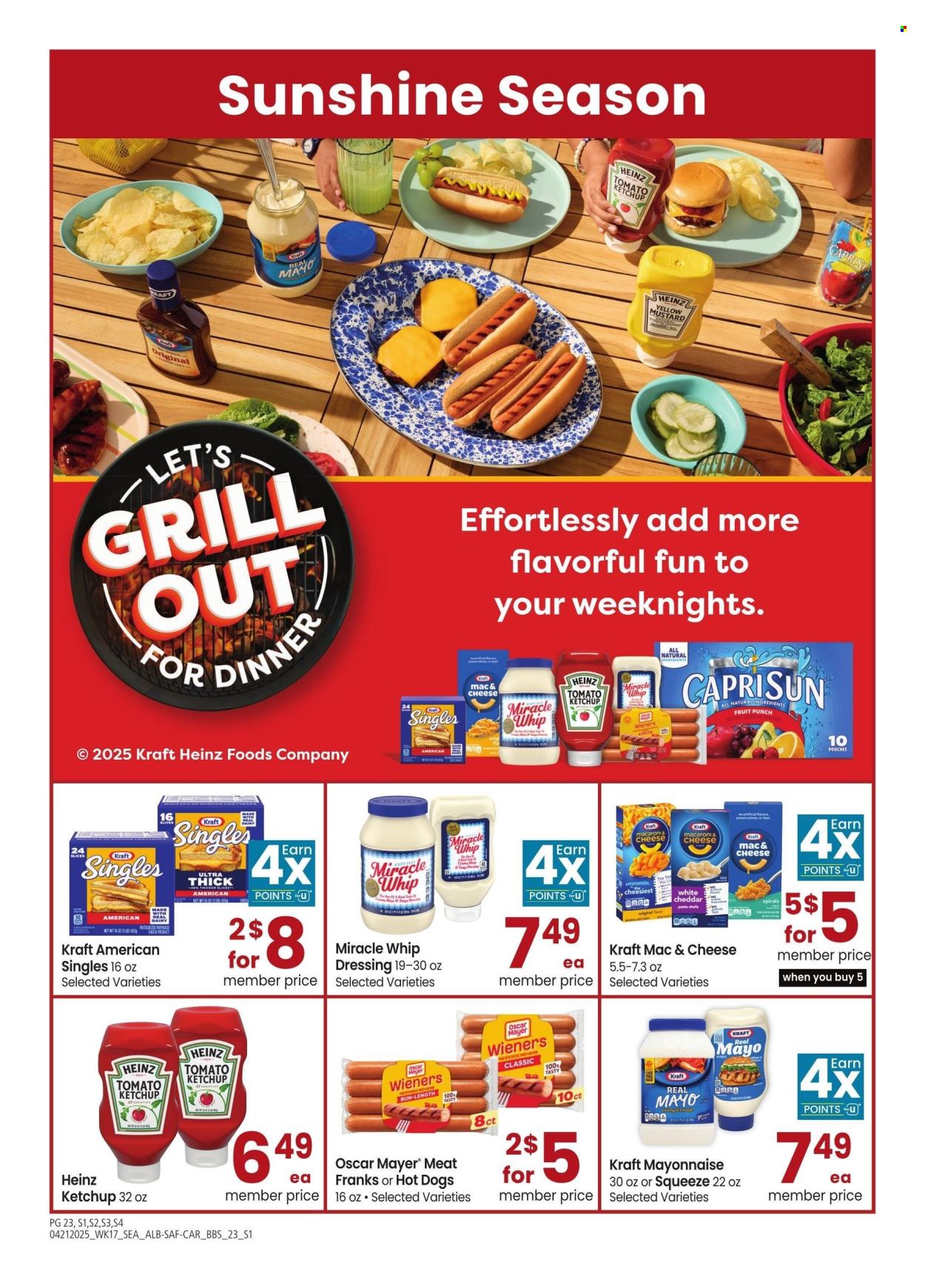 Albertsons ad - 04/21/2025 - 05/18/2025. Page 1