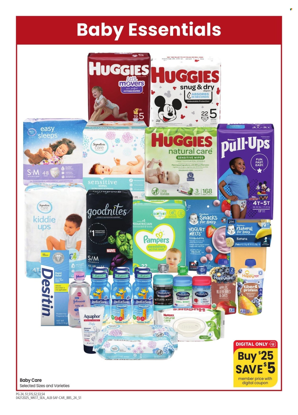 Albertsons ad - 04/21/2025 - 05/18/2025. Page 1