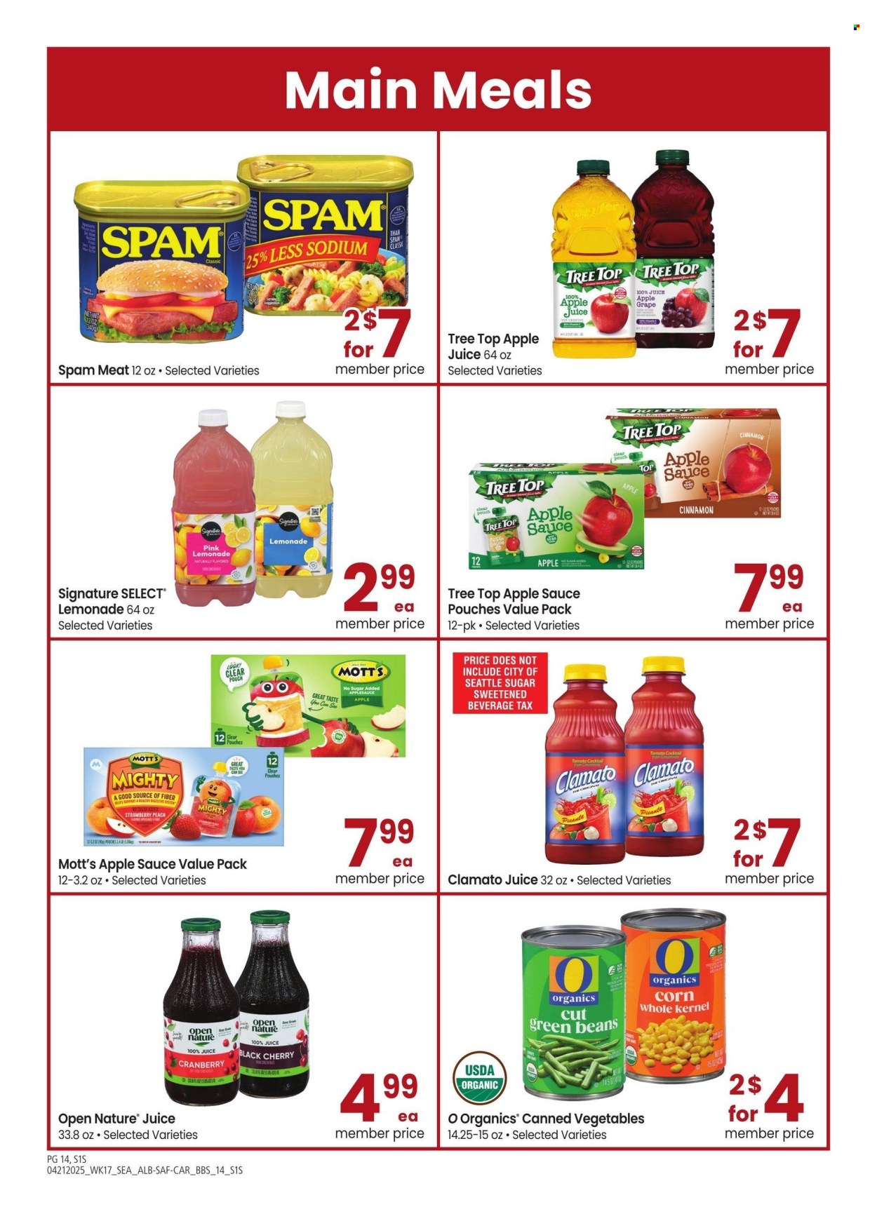 Albertsons ad - 04/21/2025 - 05/18/2025. Page 1