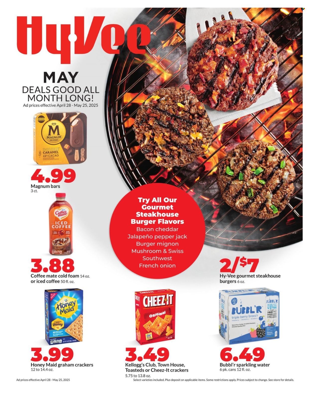 Hy-Vee ad - 04/28/2025 - 05/25/2025. Page 1