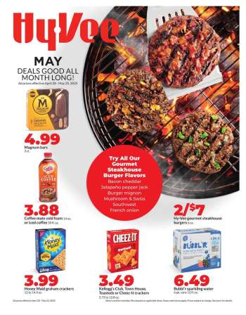 Hy-Vee Flyer - 04/28/2025 - 05/25/2025.